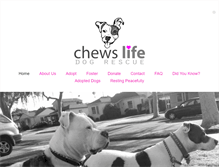 Tablet Screenshot of chewslife.org